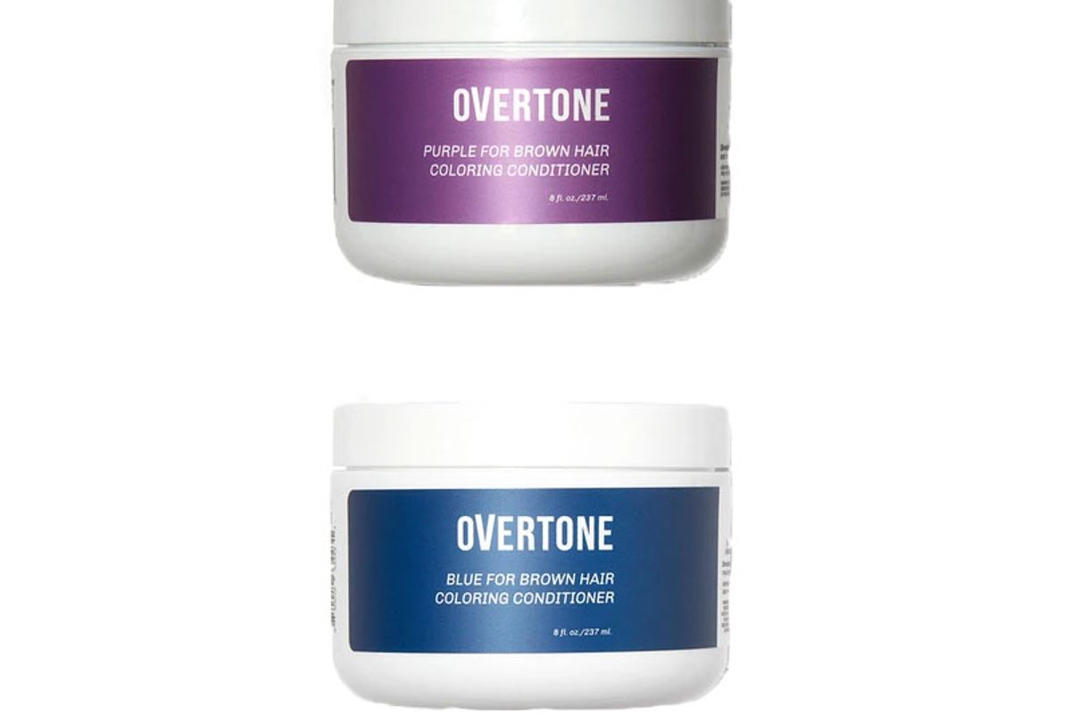 overtone indigo for brown hair conditioner kit