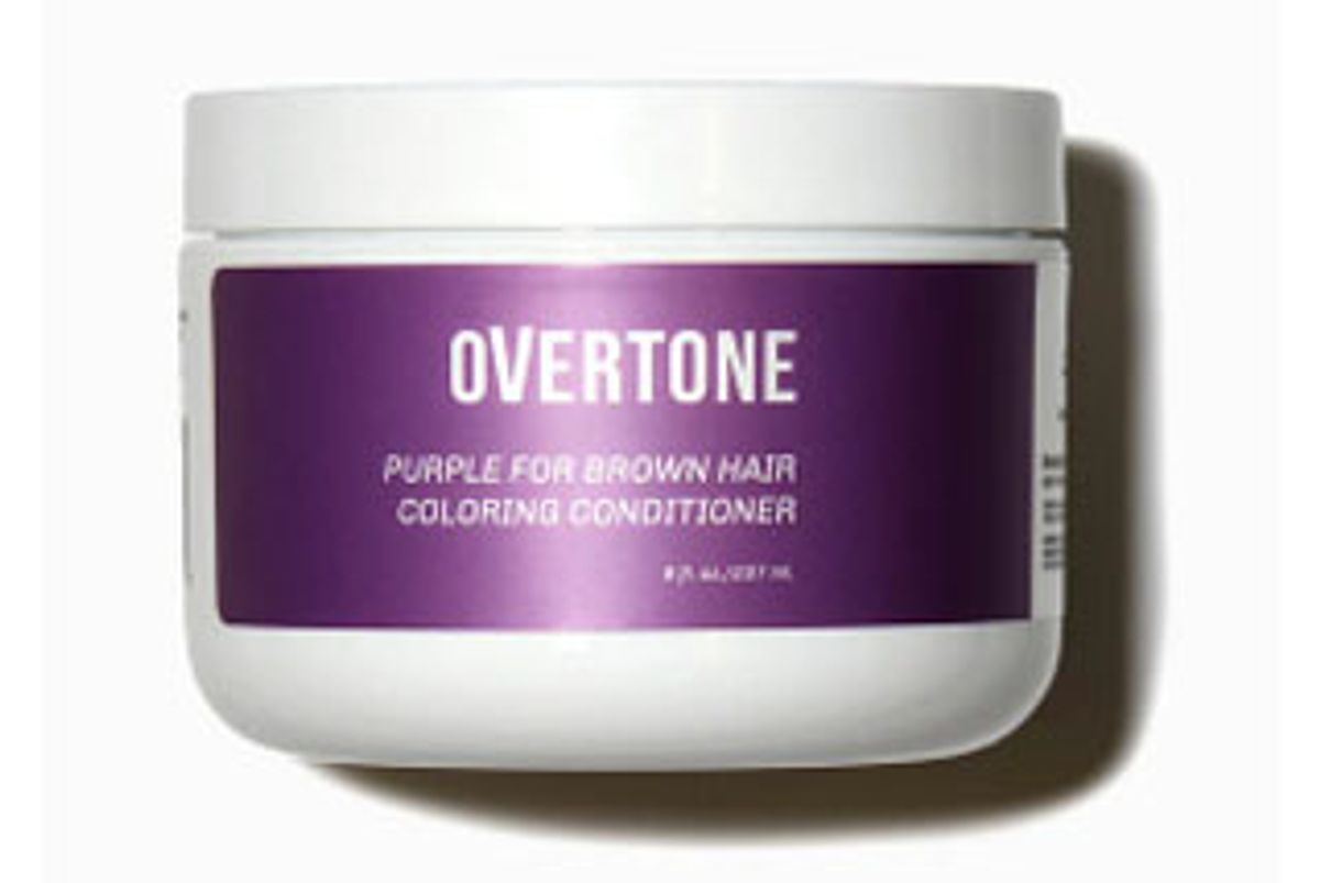 overtone purple for brown hair coloring conditioner