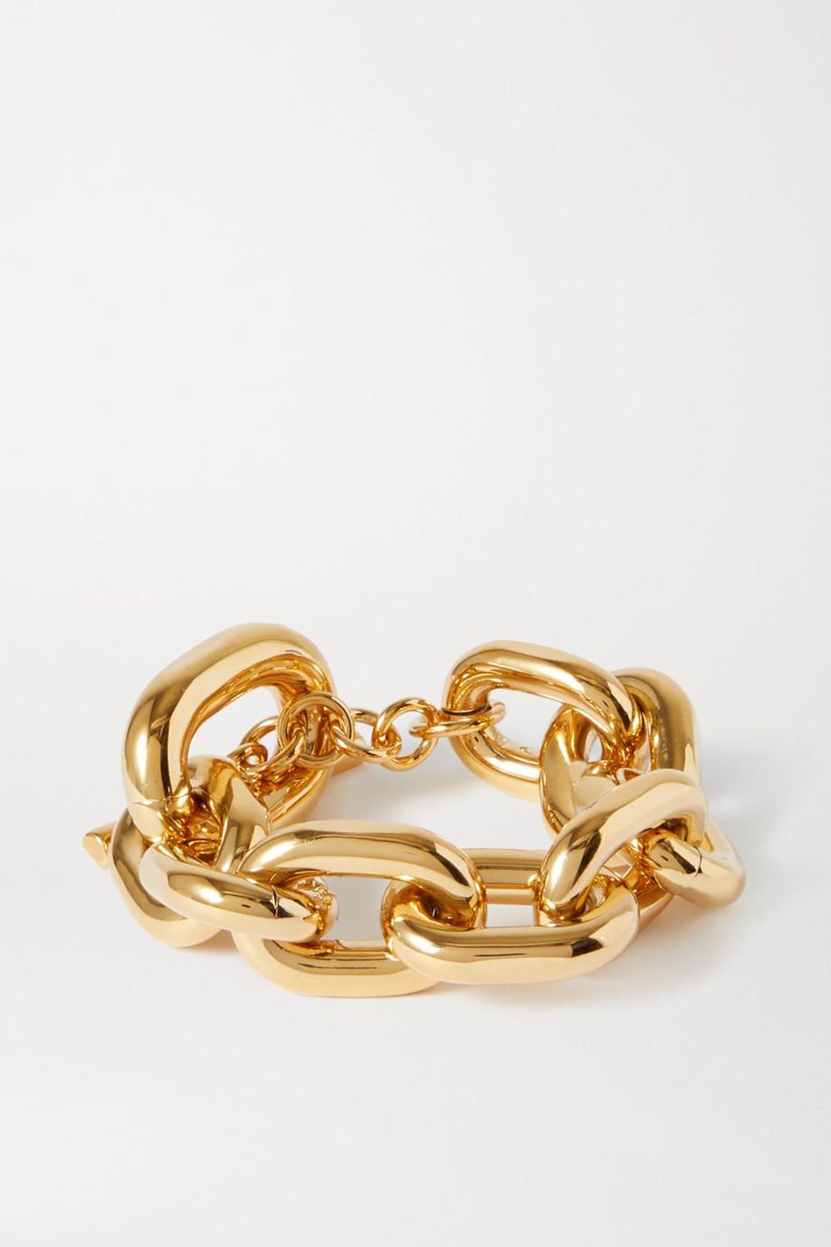 Paco Rabanne Link Gold Tone Bracelet