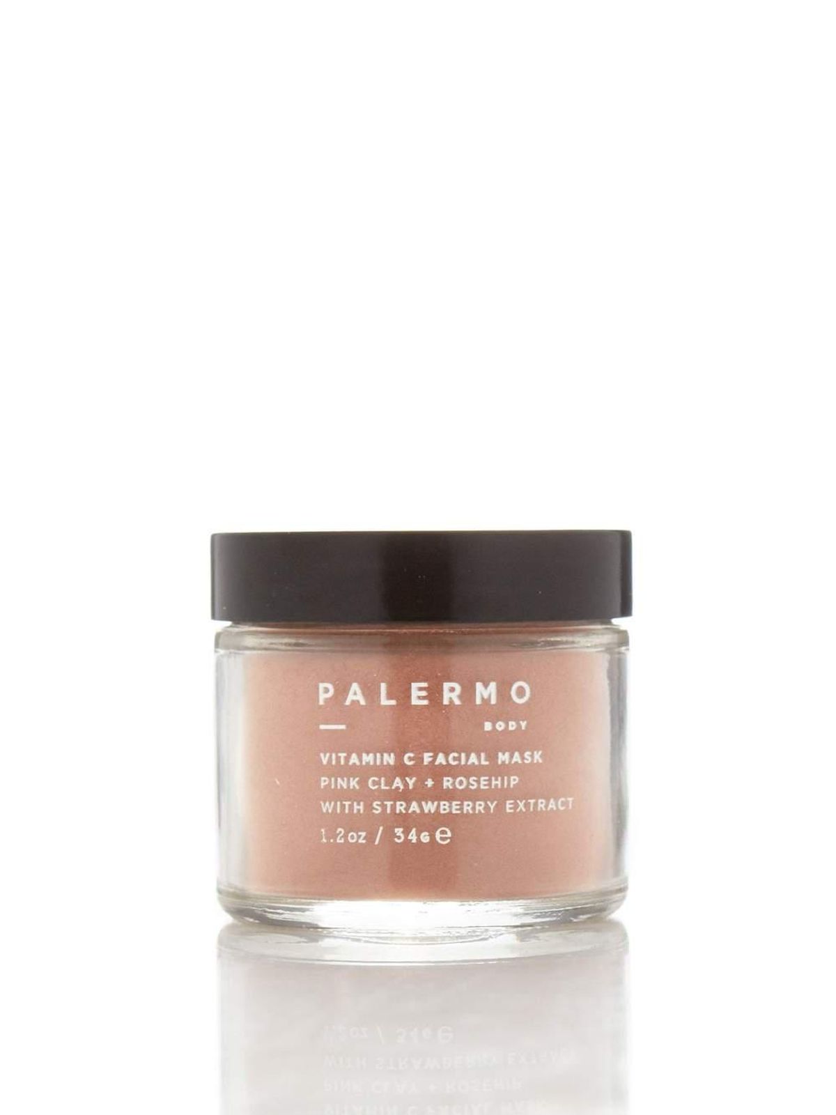 palermo body vitamin c facial mask pink clay and rosehip