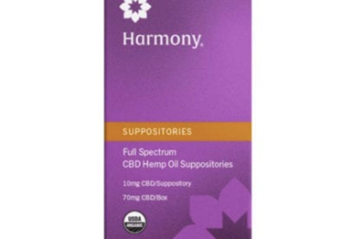 palmetto harmony organic full spectrum suppository
