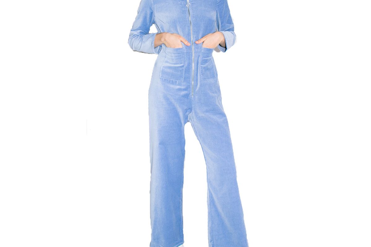 paloma wool powder blue jumpsuit
