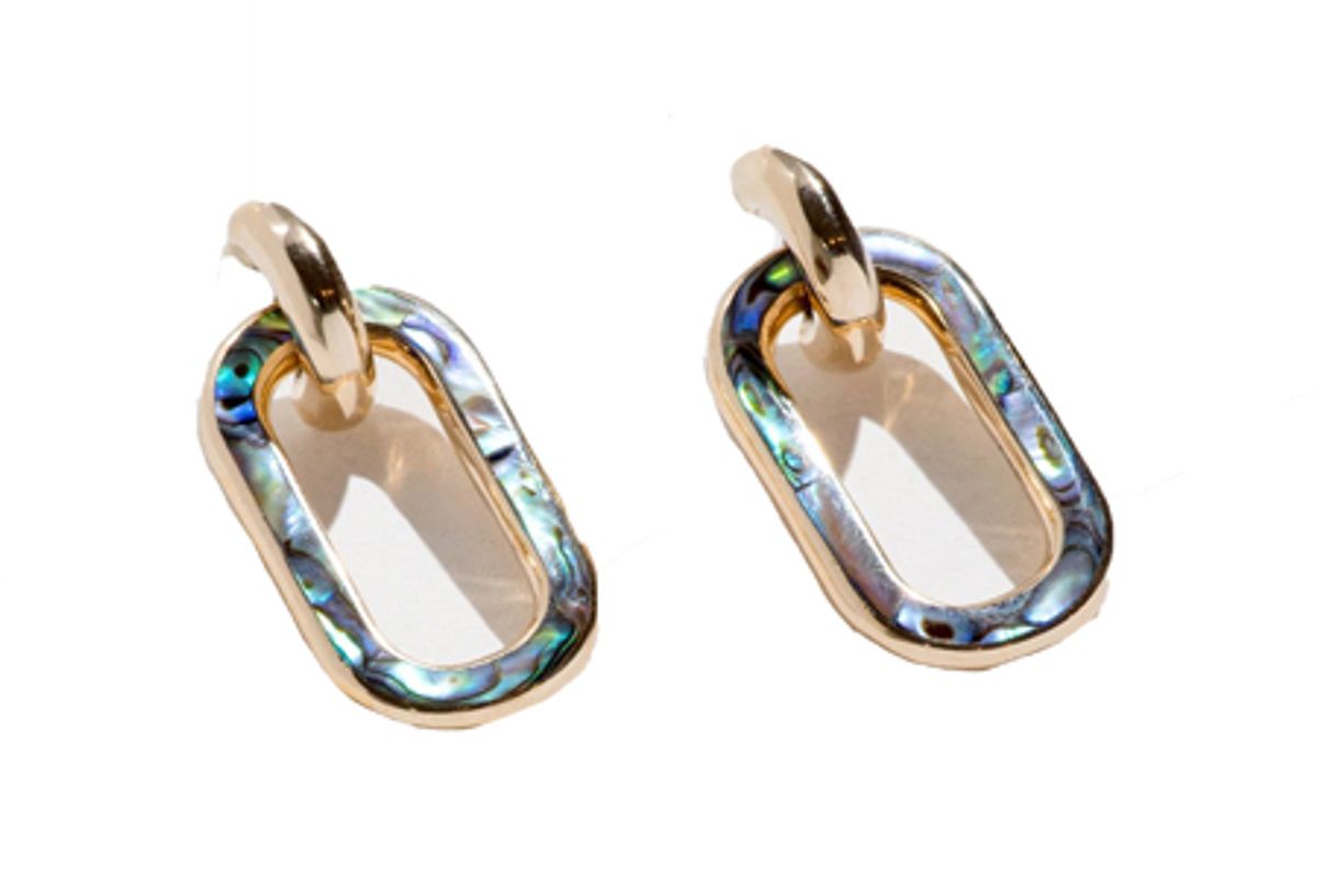 pamela love inlay beaumont earring