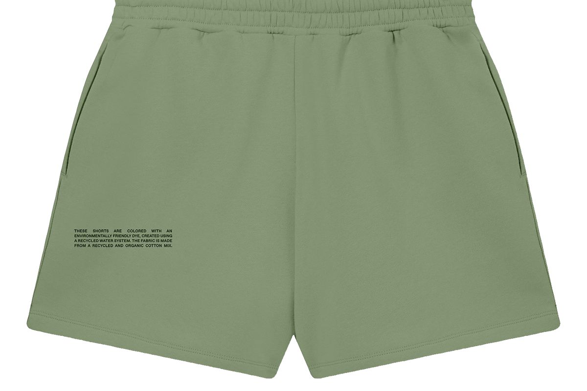 pangaia lightweight recycled cotton shorts