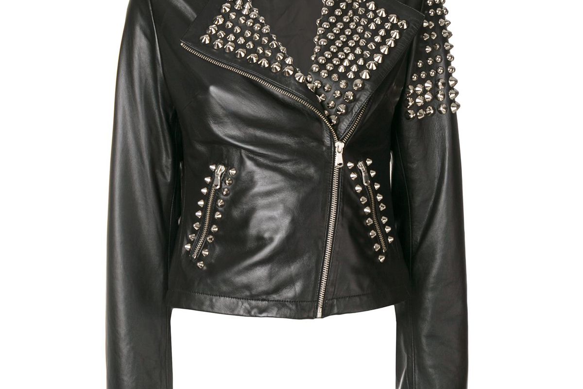 parosh studded biker jacket