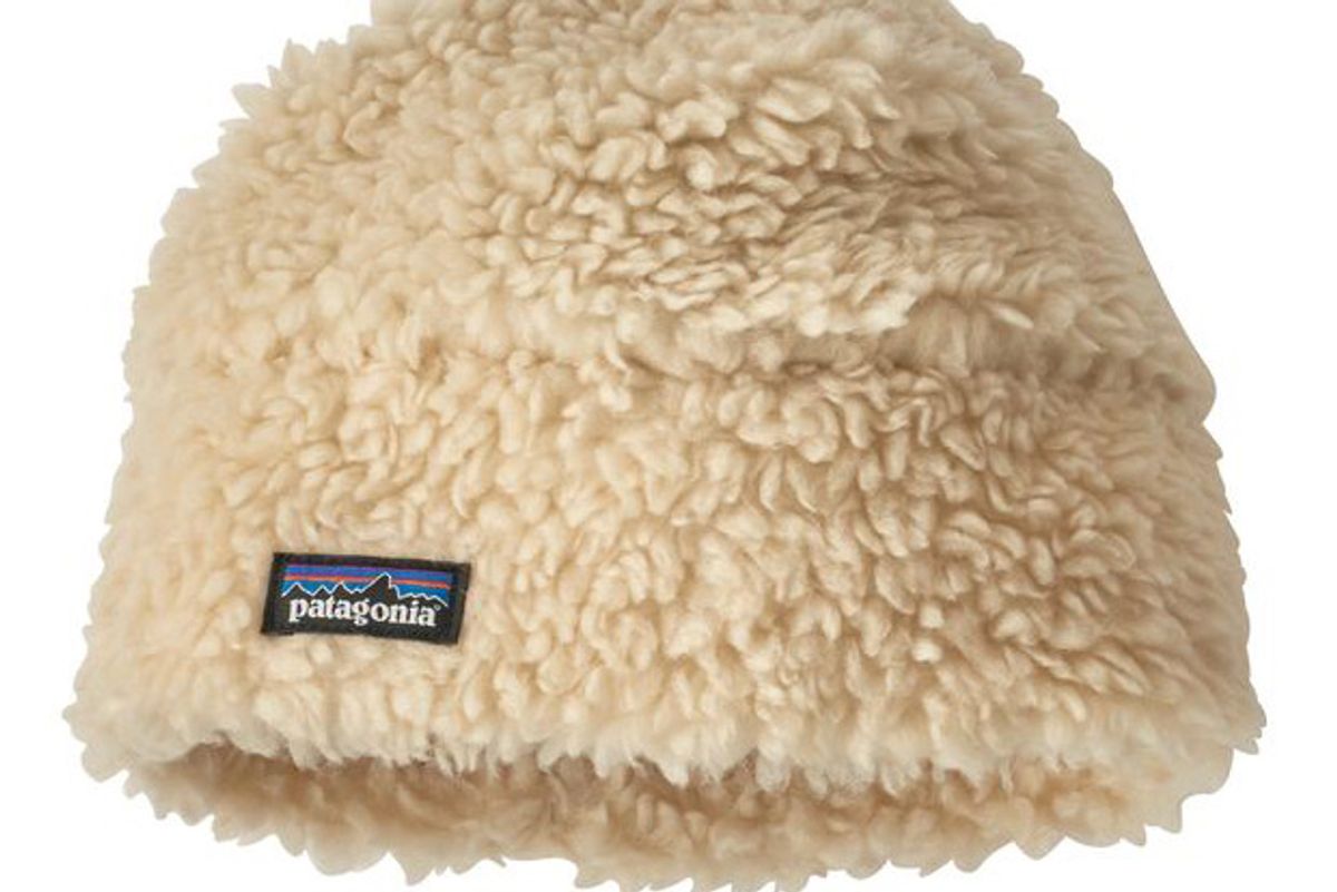 patagonia sherpa pile beanie