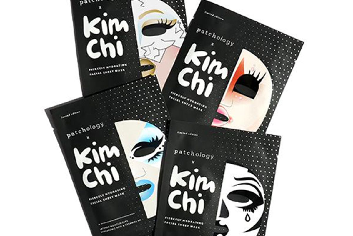 patchology x kim chi sheet mask lookbook