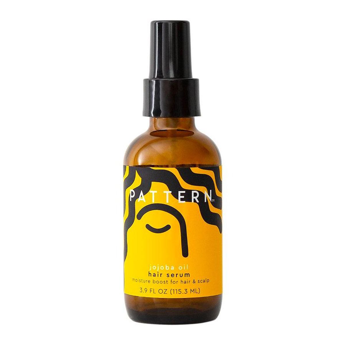 pattern jojoba oil hair serum