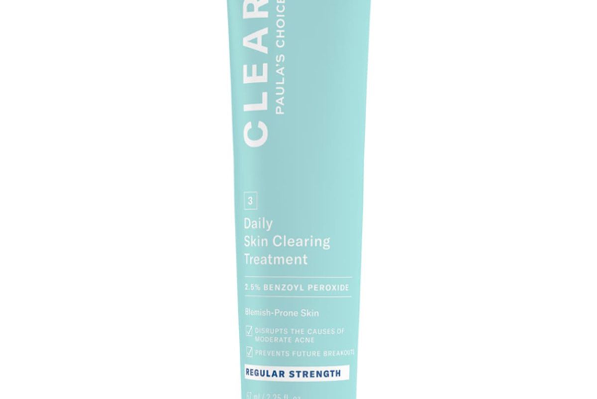 paulas choice clear regular strength daily skin clearing treatment with 2 5 benzoyl peroxide
