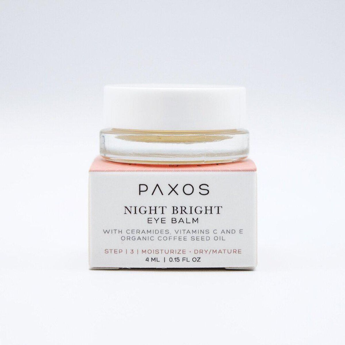 paxos skin care night bright eye balm