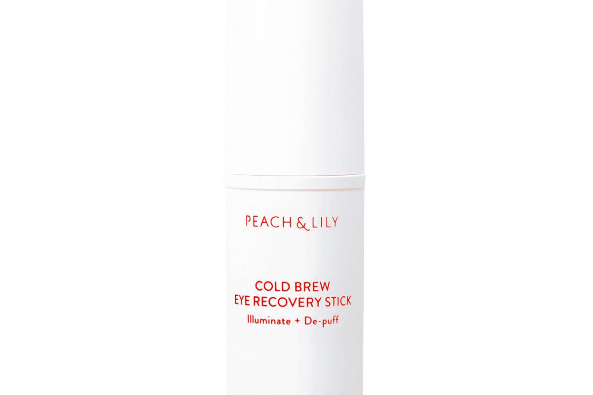 peach and lily cold brew eye recovery stick