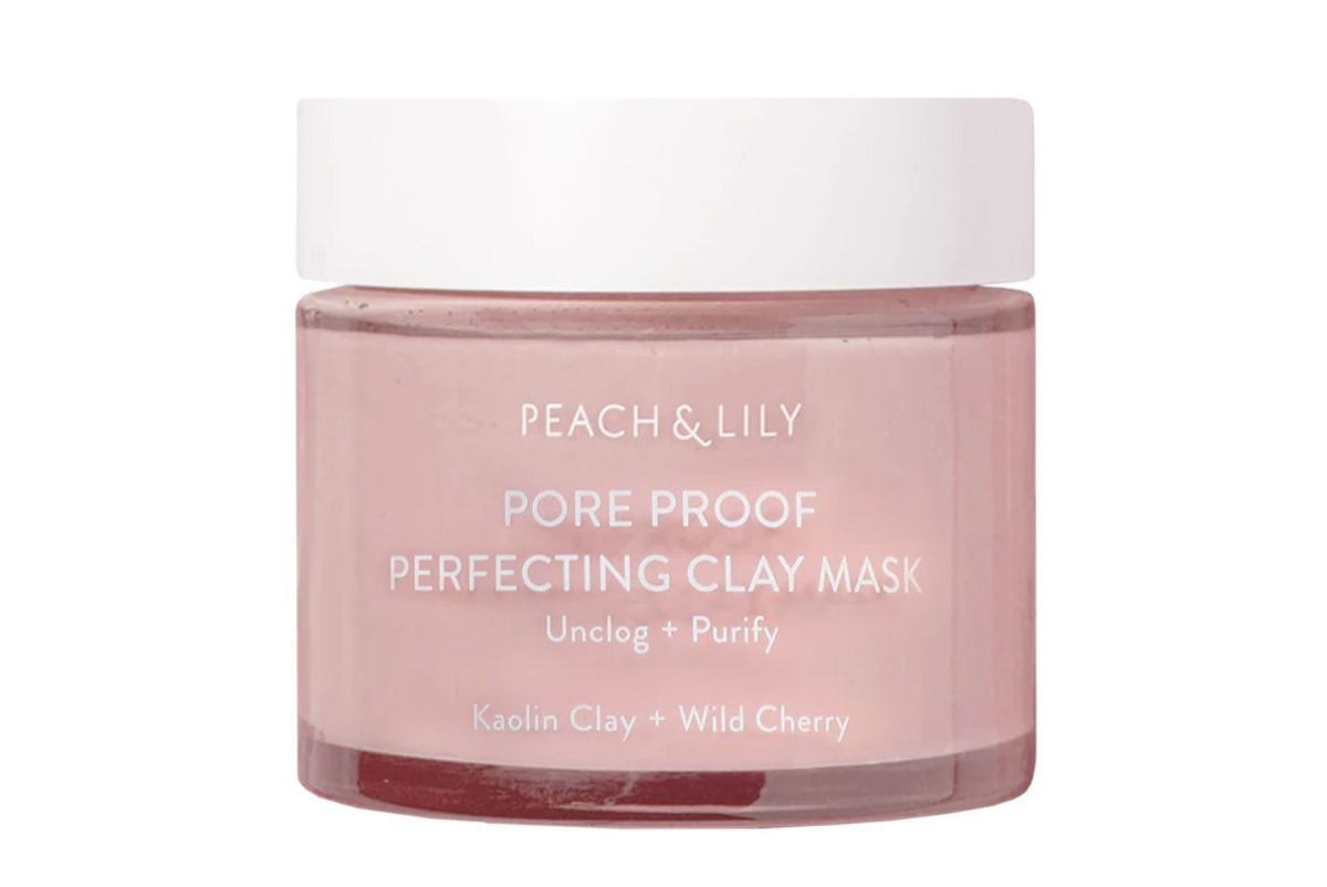 peach and lily pore proof perfecting clay mask