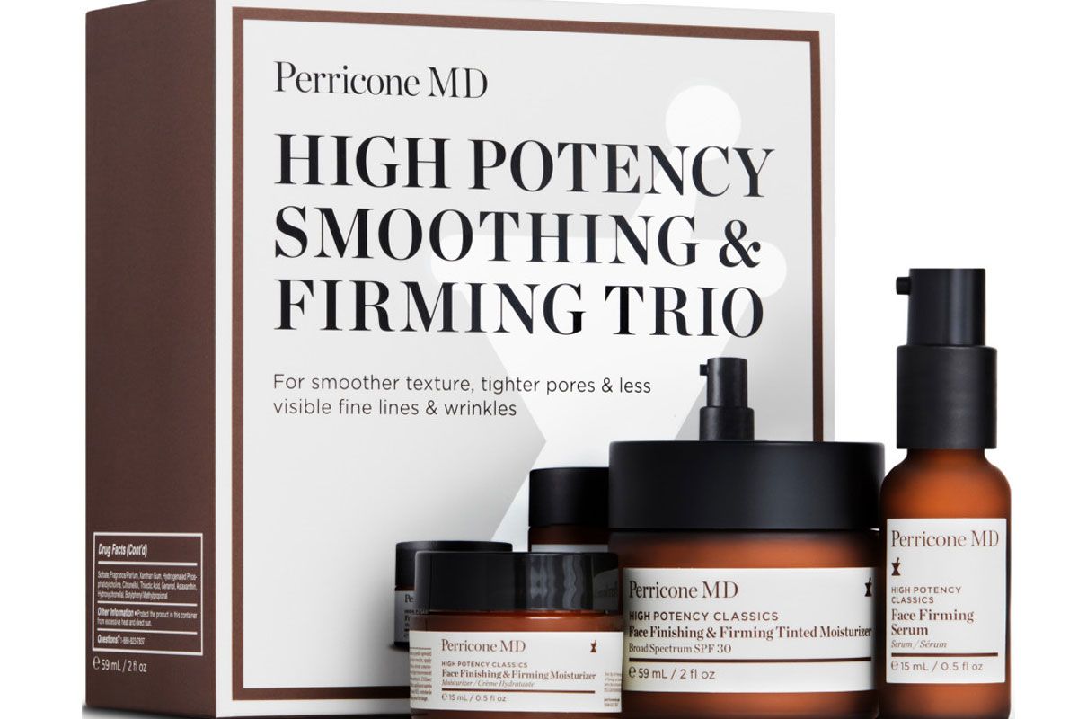 perricone md high potency smoothing and firming trio