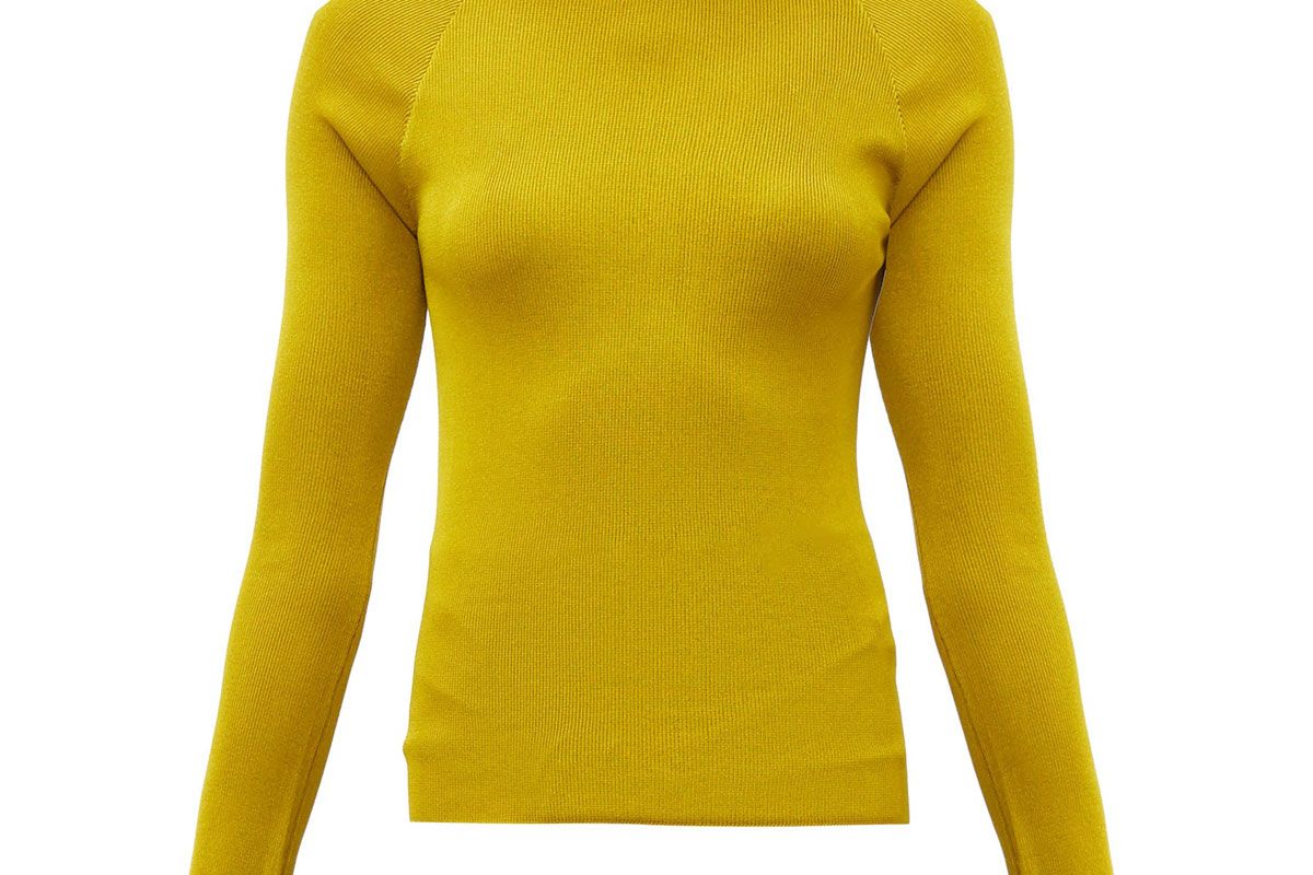 peter petrov kienna open back sweater