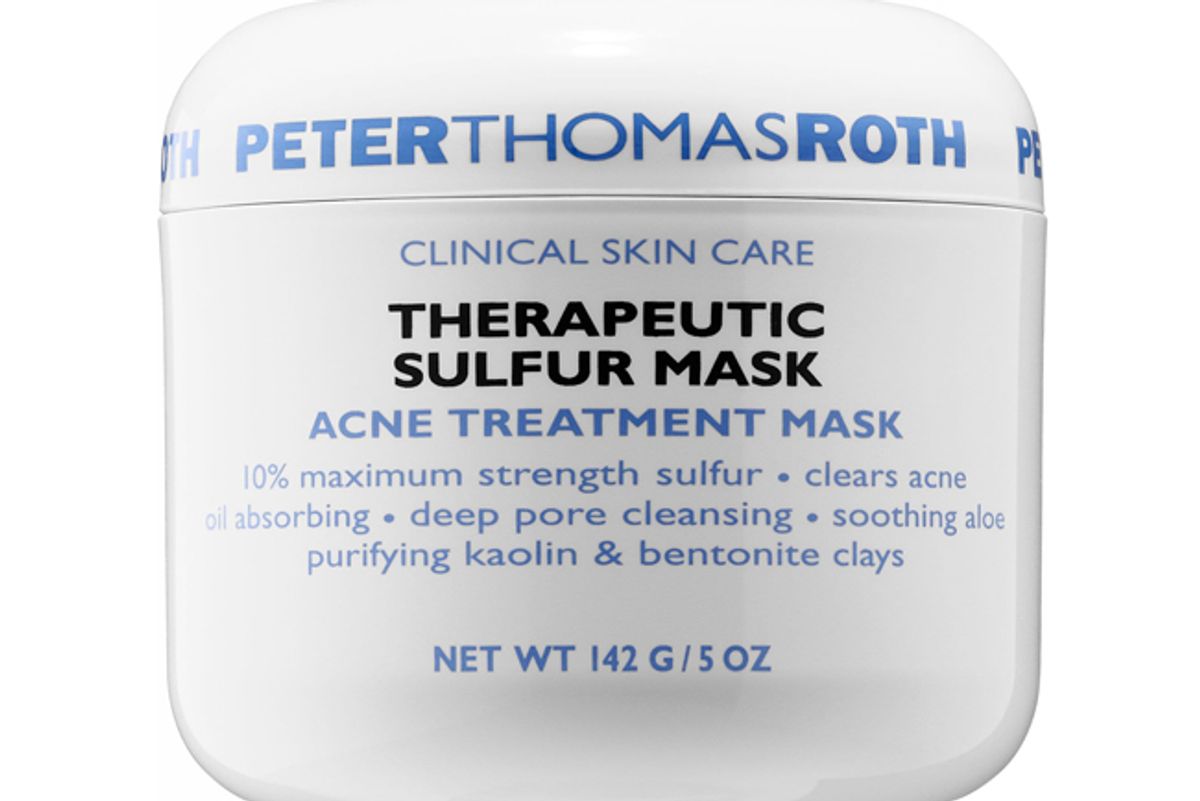 peter thomas rothe therapeutic sulfur masck acne treatment mask