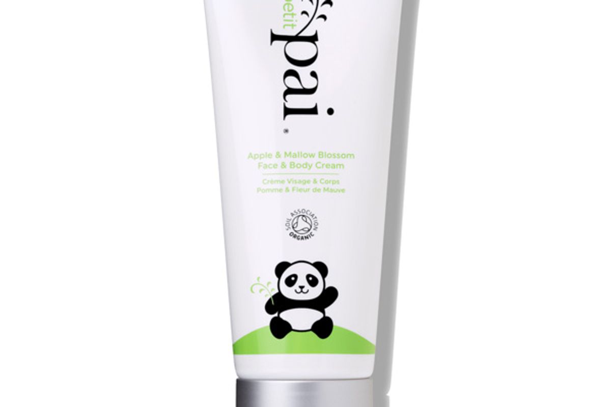 petit pai apple mallow blossom face and body cream