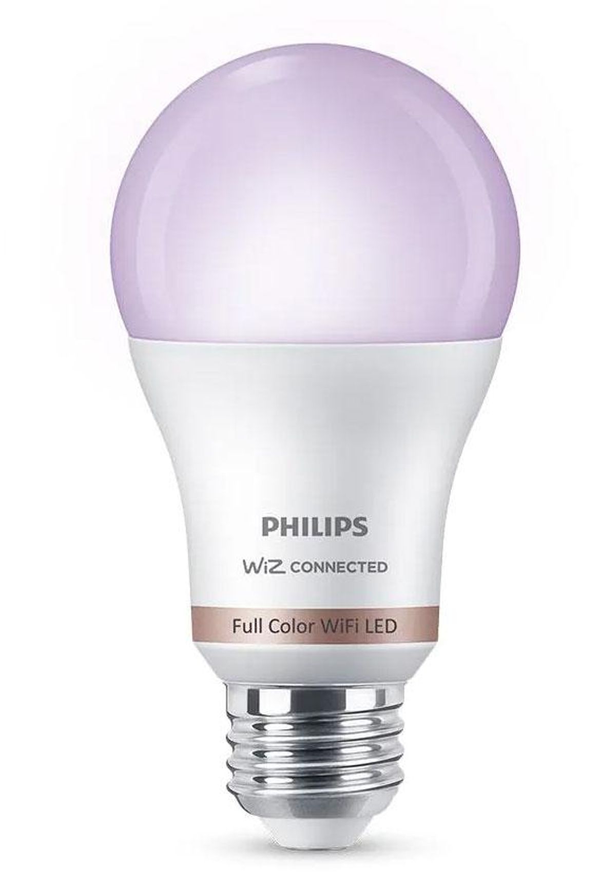 philips color and tunable white a19 led 60 watt equivalent dimmable smart wi fi wiz connected wireless light bulb