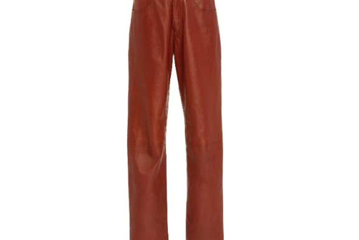 philosophy di lorenzo serafini leather pants