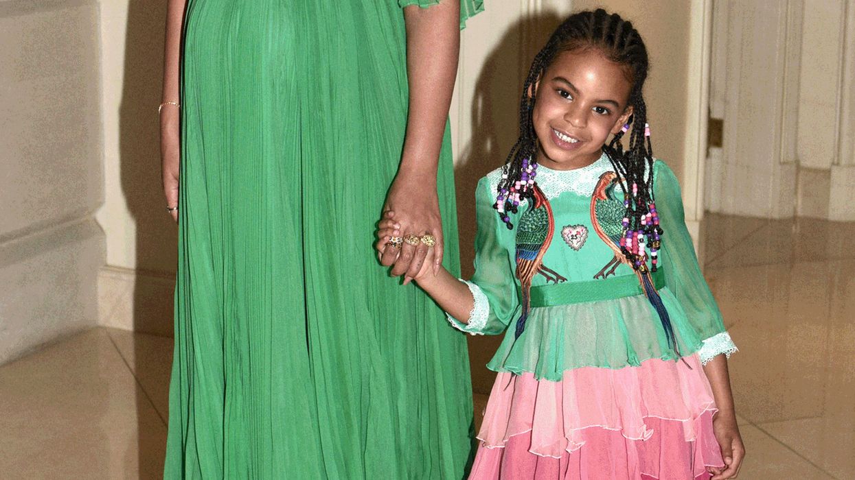 Everything You Need to Know About Blue Ivy’s Multicolored Premiere Dress
