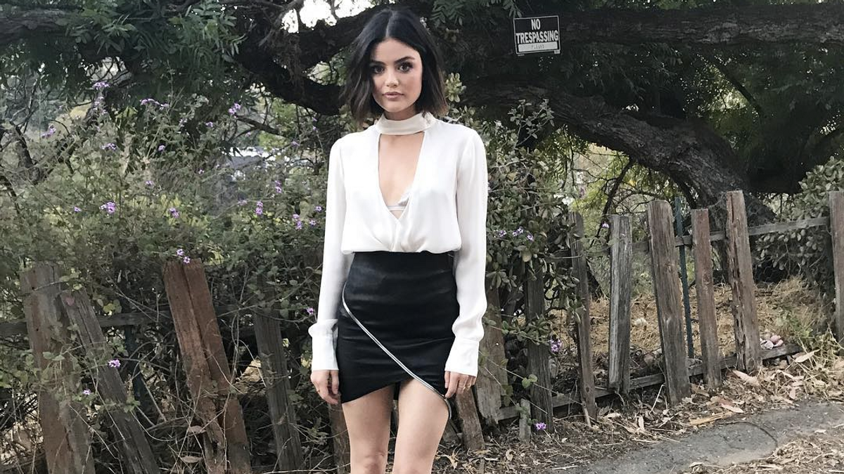 How Lucy Hale’s Father's Day Post Turned Into a Full-On Debate