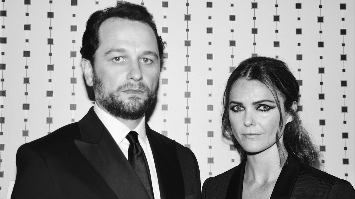 Keri Russell and Mathew Rhys Almost Wore Matching Eyeliner to the Met Gala