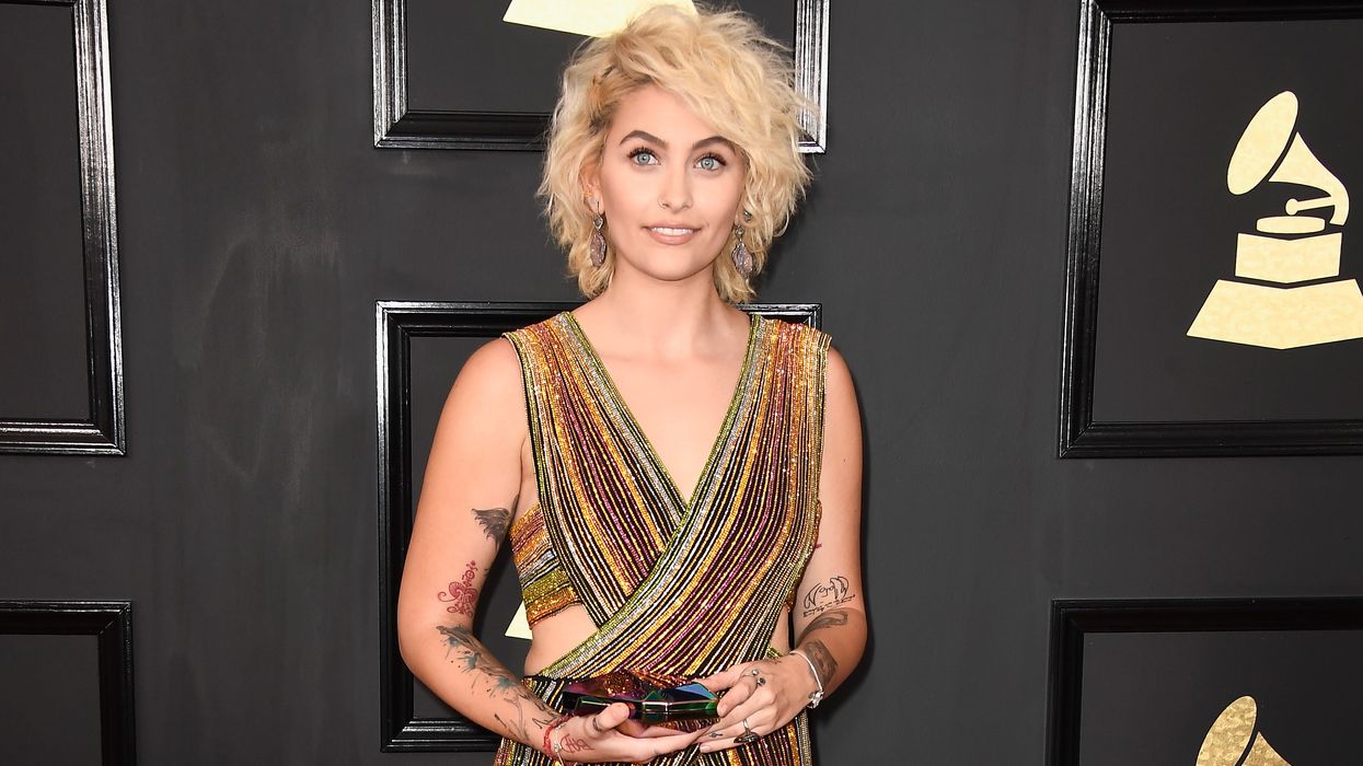 Let's All Just Take a Minute to Obsess Over Paris Jackson at the Grammys