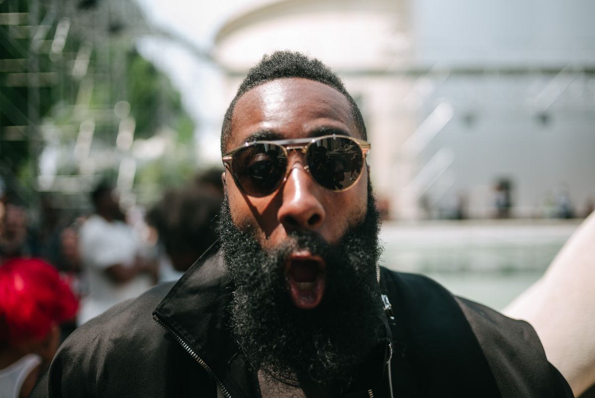 Tagging Along for James Harden’s First-Ever Paris Men’s Fashion Week