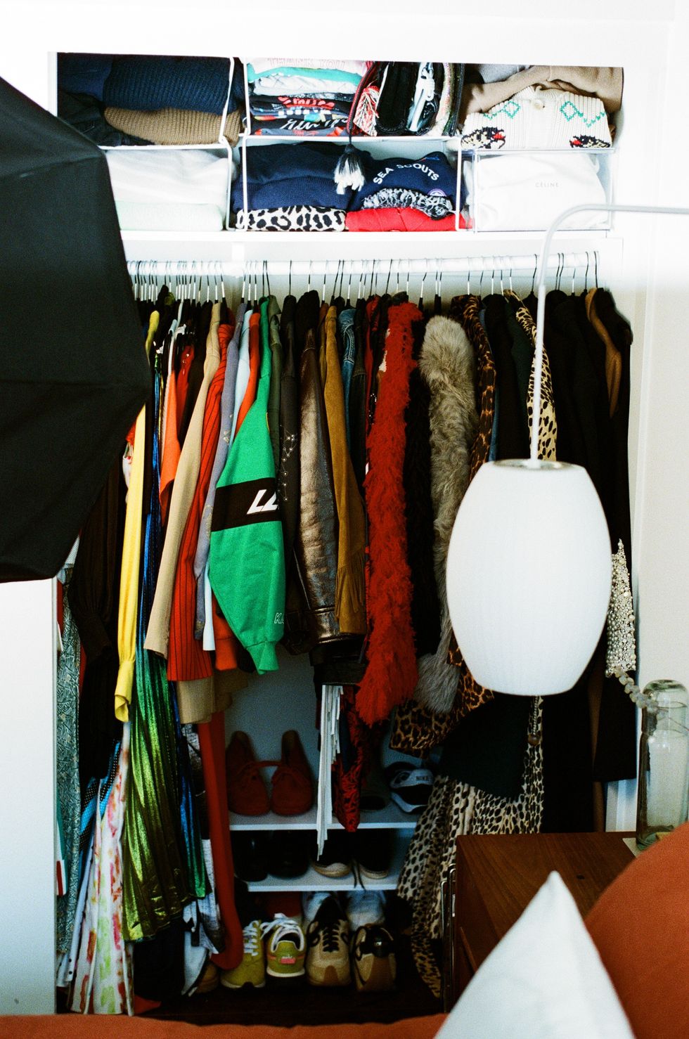 Photo of Closet Full of Jackets and Outerwears