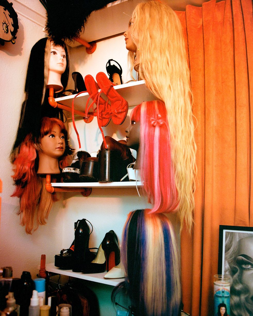 Photo of Wigs and High Heels from Gigi Goode's Collection