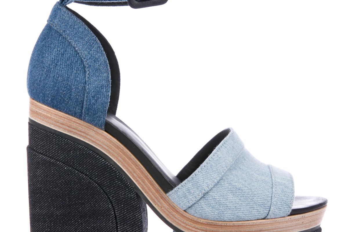 pierre hardy denim d'orsay sandals