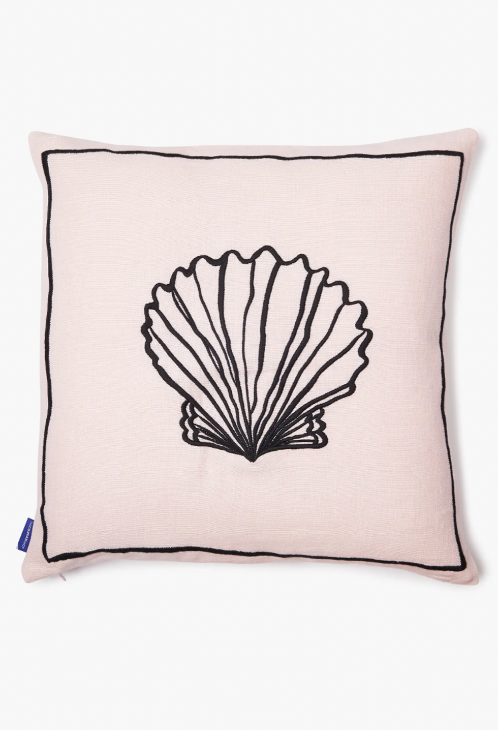 Pillow Shell Under the Sea Embroidered Accent Pillow The Conran Shop