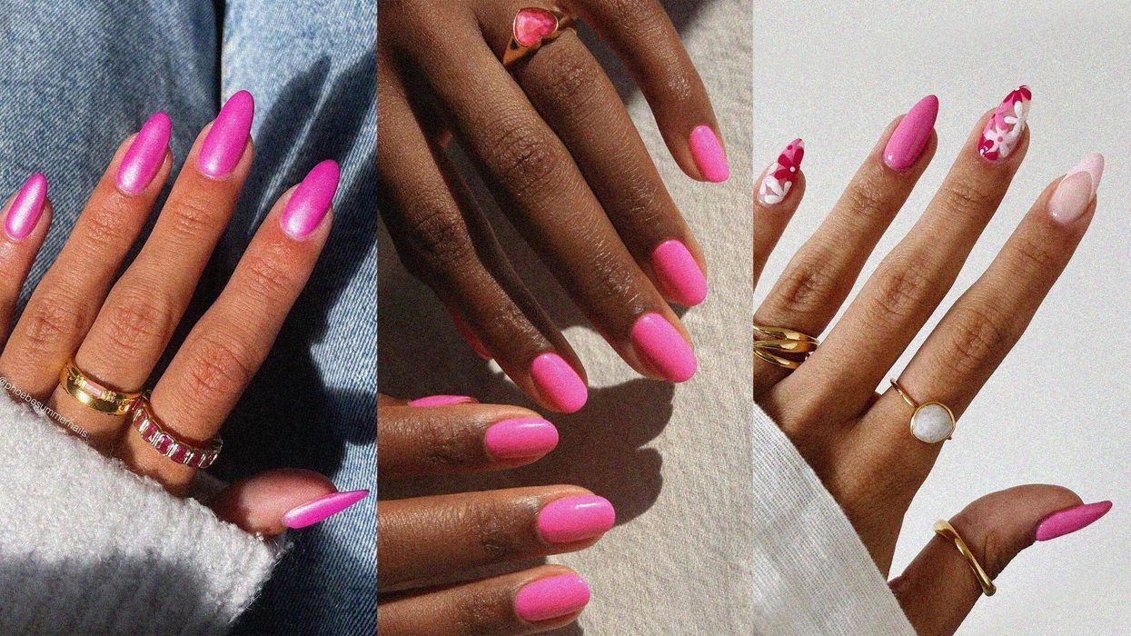 pink nail designs header