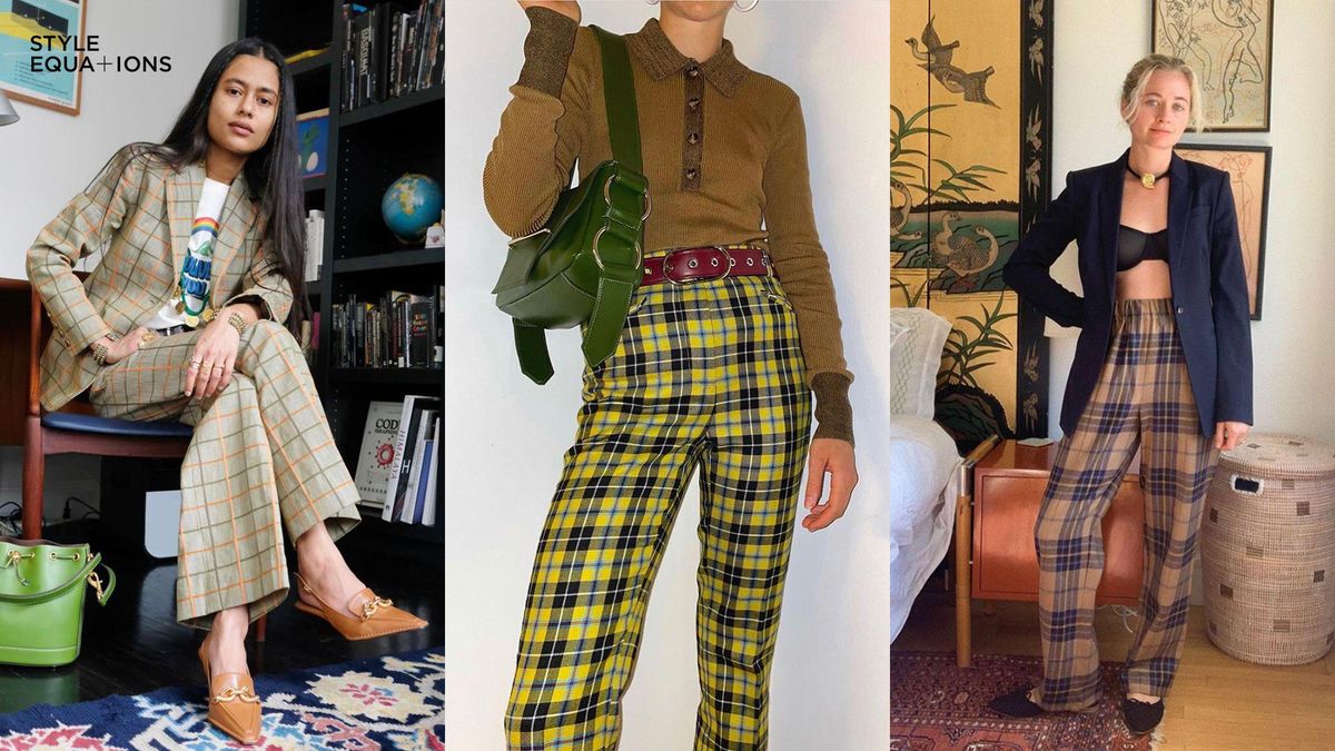 plaid pants