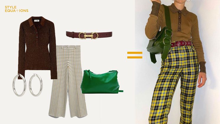 How to style tartan plaid pants multiple ways - Karins Kottage