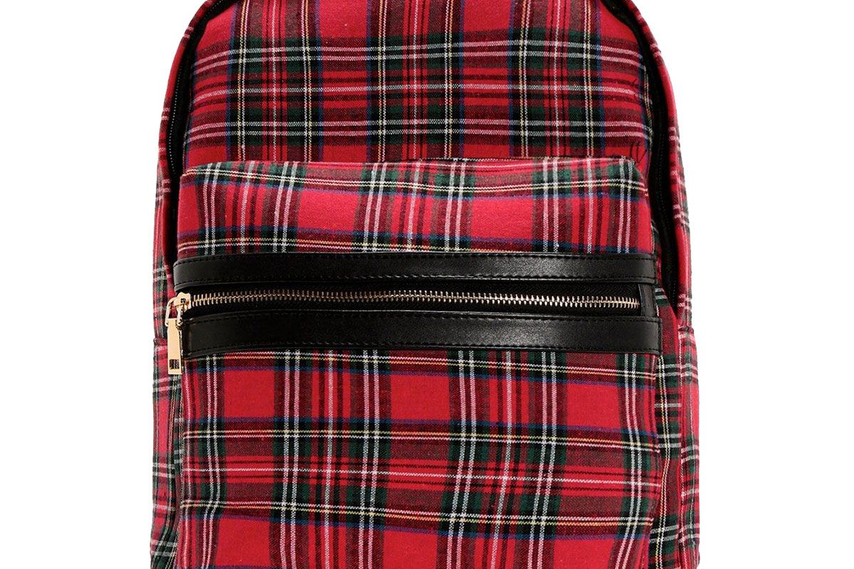 Gabby Tartan Rucksack