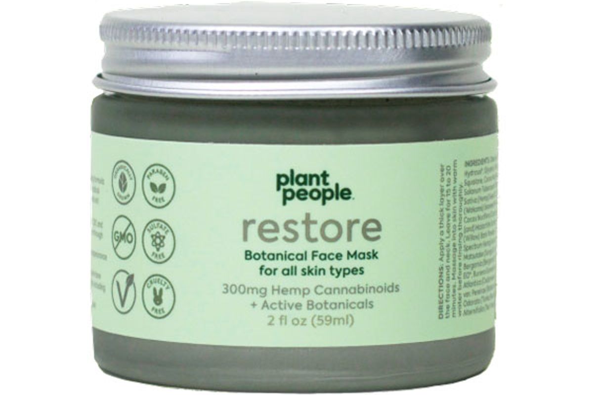 plant people restore face mask