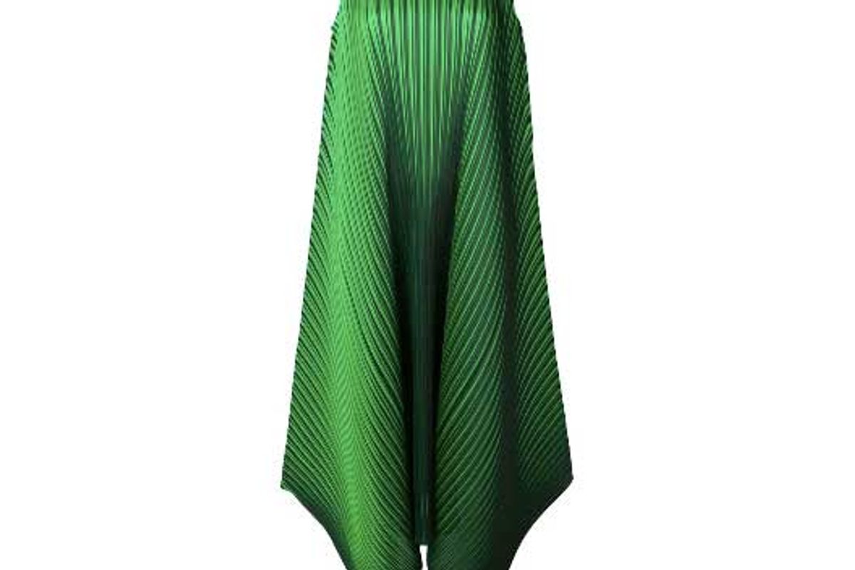 pleats please by issey miyake sleeveless pleated dress