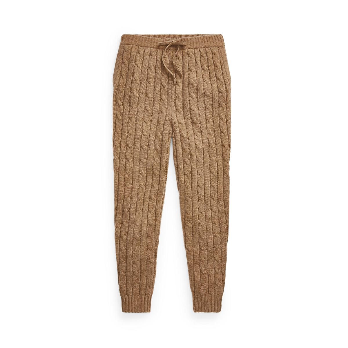 polo ralph lauren wool cashmere cable knit joggers