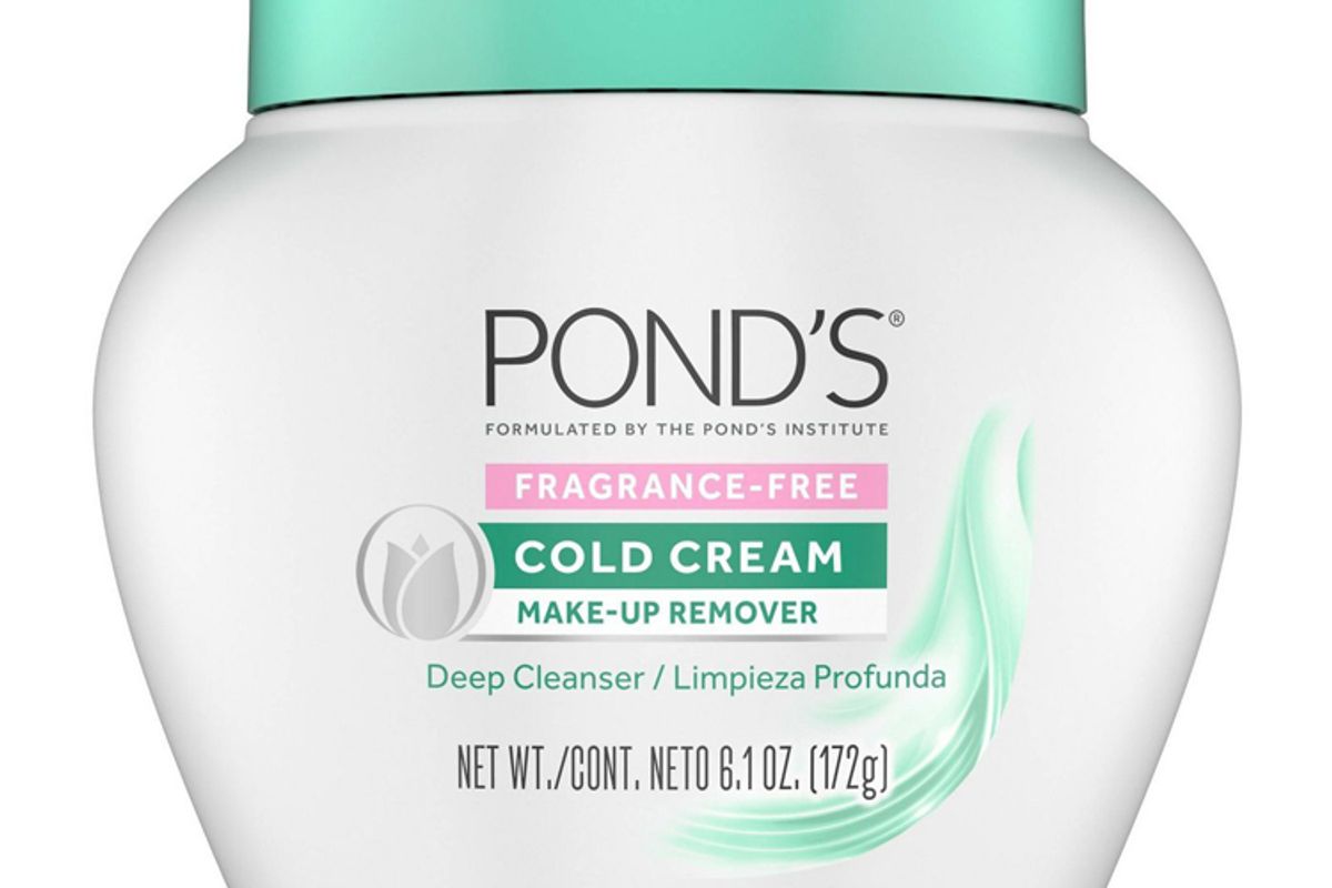 ponds fragrance free cold cream make up remover