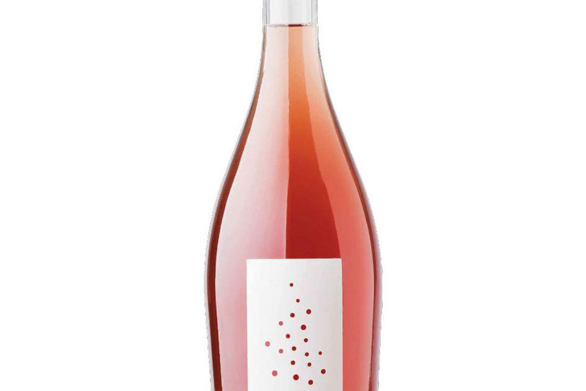 porta del vento voria rose sparkling wine terre siciliane unflitered 750 ml