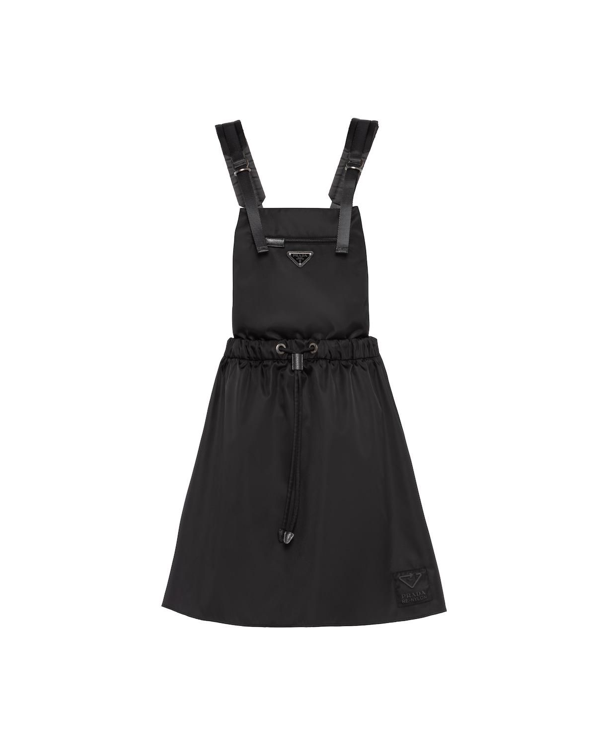 prada renylon gabardine pinafore dress