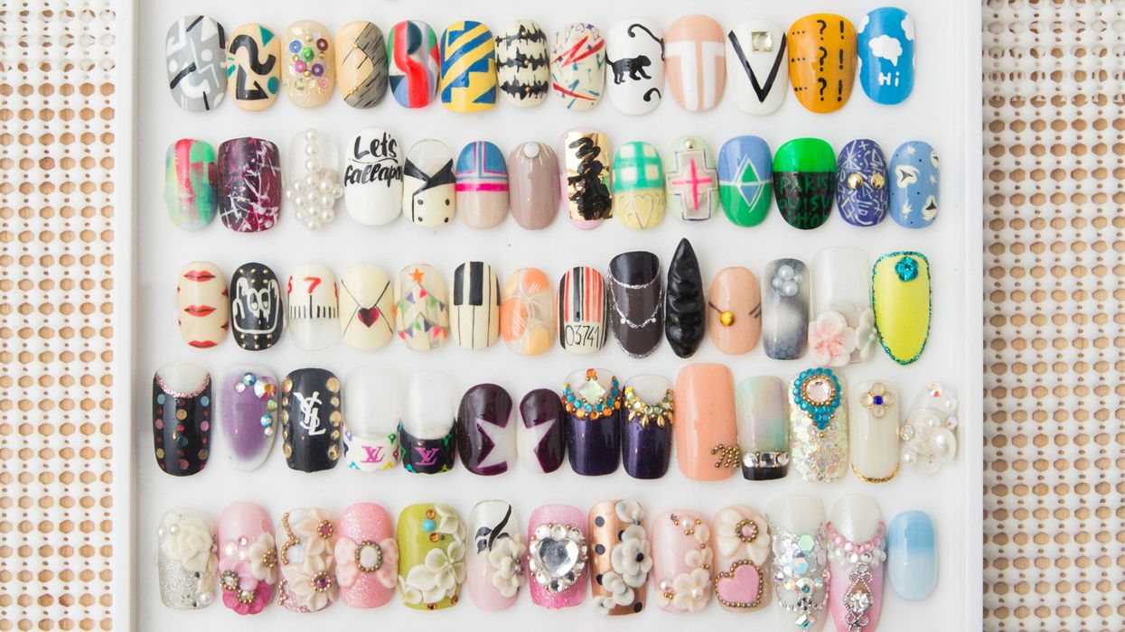 Textured Nail Art DIY Tips - Coveteur: Inside Closets, Fashion