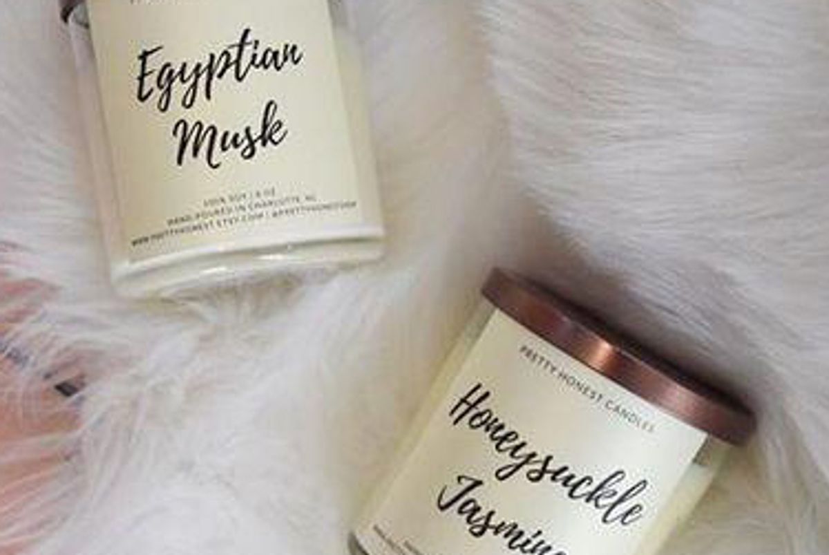 pretty honest candles 2 candle bundle