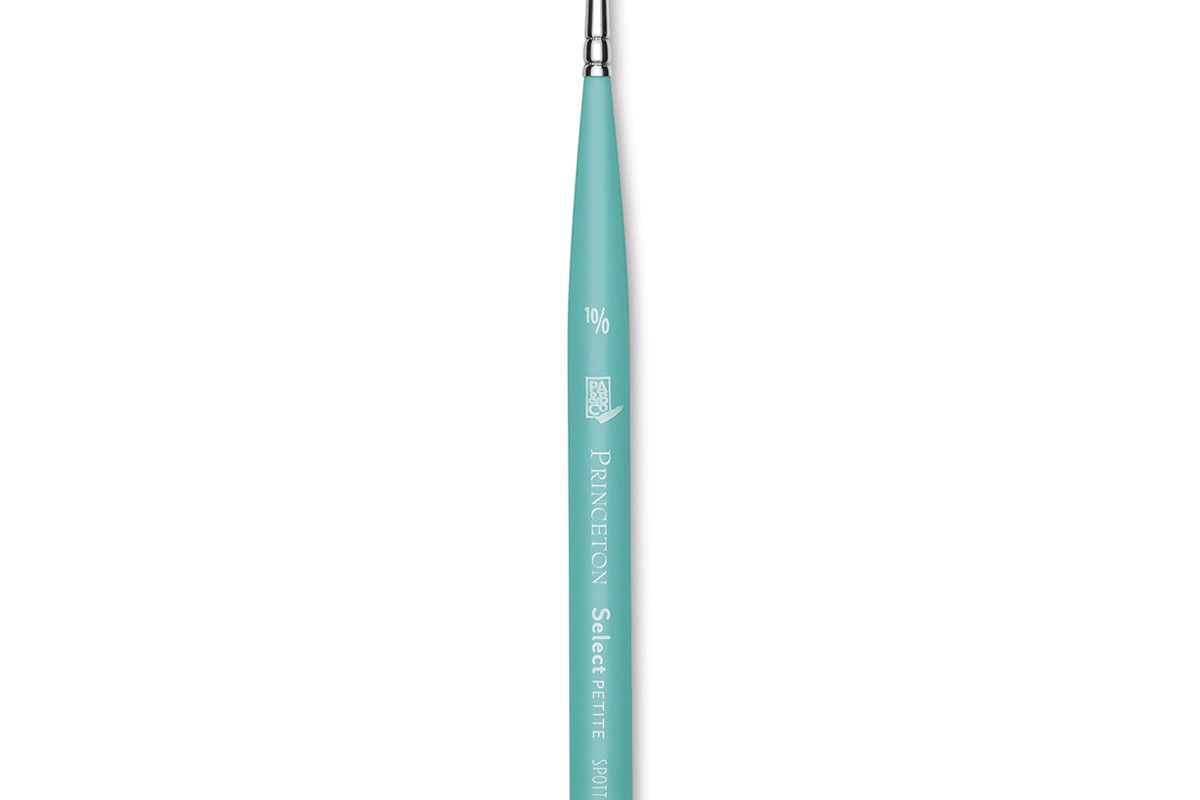 princeton select synthetic brush spotter mini handle size