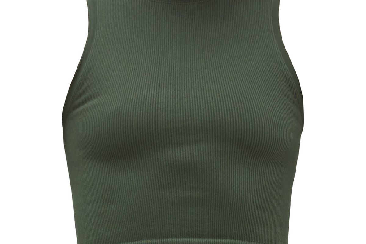 prism2 luminous ribbed tank top