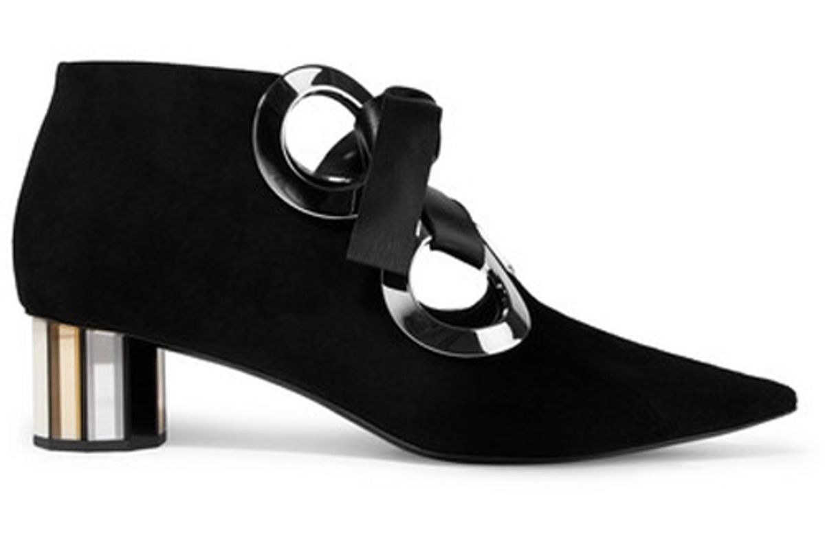 proenza schouler grommet ankle boot