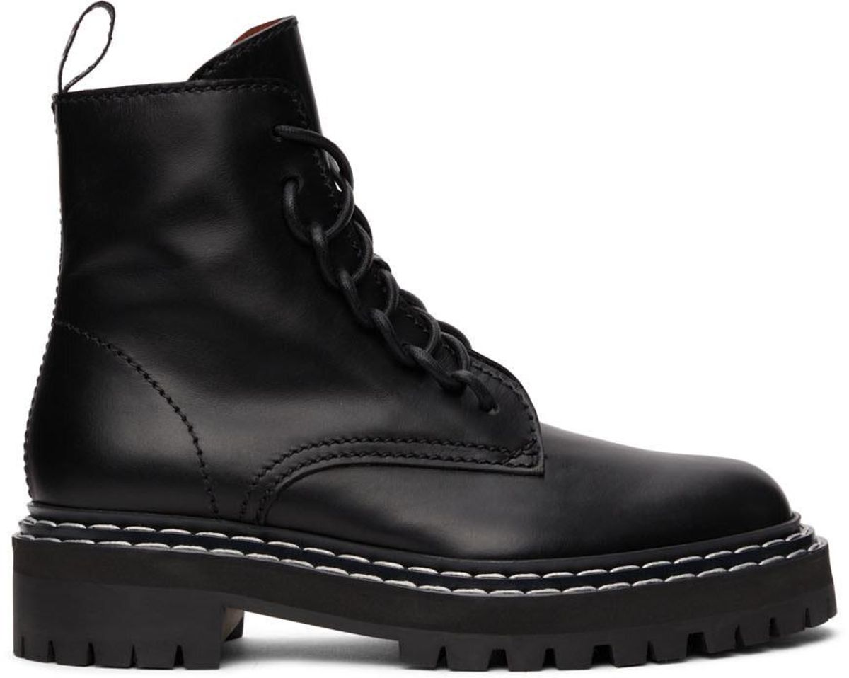 proenza schouler lug sole combat boots