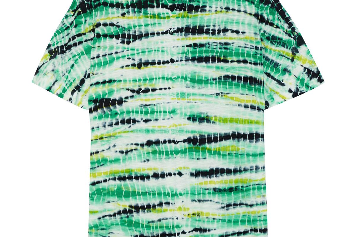 proenza schouler tie-dye cotton jersey t-shirt