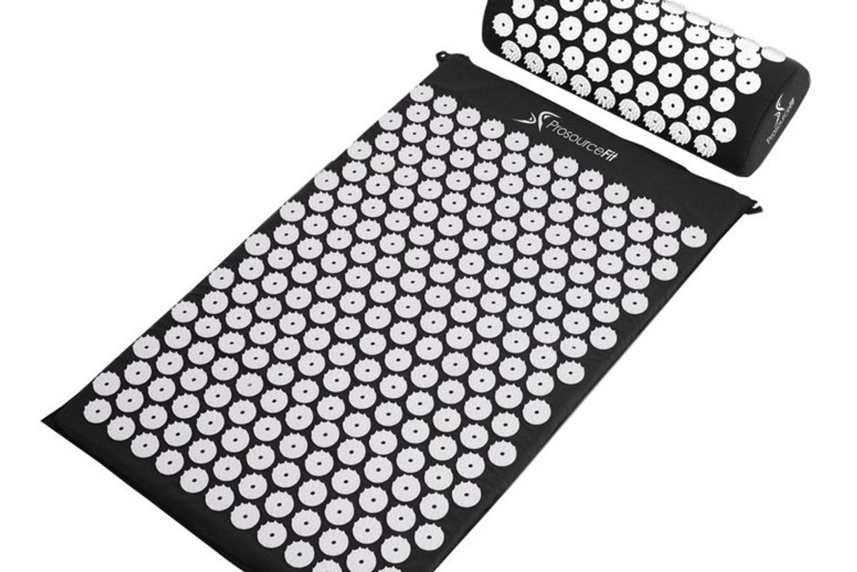 prosourcefit acupressure mat and pillow set