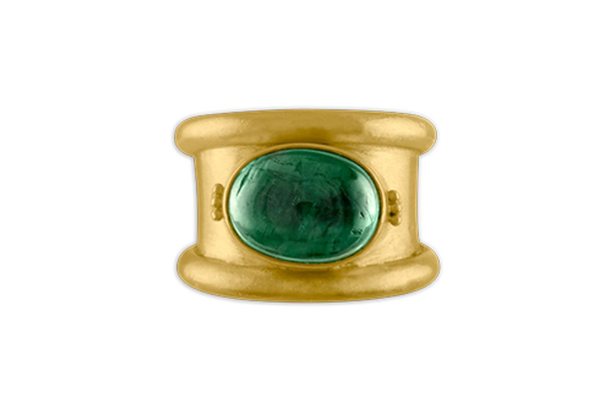 prounis jewelry green blue tourmaline calda ring